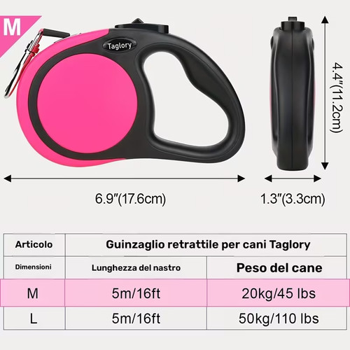 Guinzaglio retrattile smart