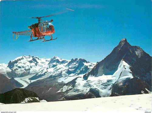 Carte postale aviation - carte,