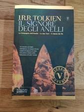 JRR Tolkien Il Signore degli Anelli Bompiani Vintage Trad Alliata 2013 Con Mappa