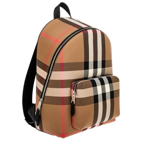 Zaino burberry jeff check 100 - zaino, 100%