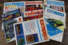 7 Riviste Fare ELETTRONICA PRATICA Flash RADIOKIT 2000 Nuova PROJECTS Hobby per