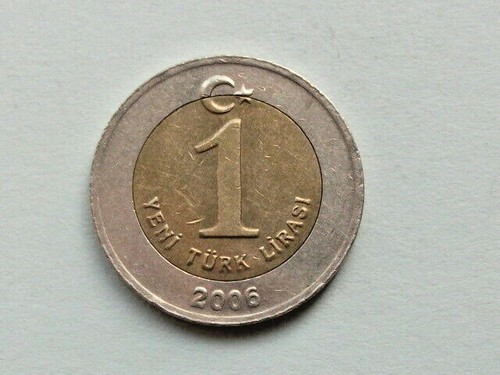 Turchia lira 2006 bimetallo - turchia, 1
