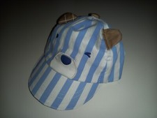 Cappello cappellino Mayoral Neonato 0-3 mesi bianco e azzurro con orecchie