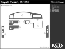 TOYOTA PICK UP 2WD 89 90 91 92