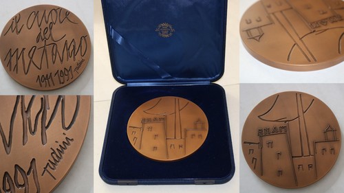 Medaglia bronzo grande - grande, modulo