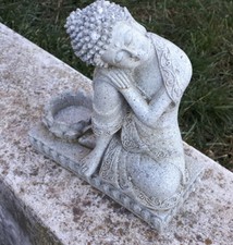 STATUA BUDDHA PORTACANDELE