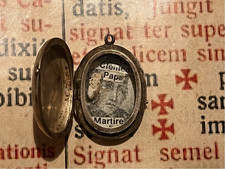 RELIQUIARIO ARGENTO VCC (Vicariato di Stato Vaticano) Papa Clemente I: III Papa di Roma