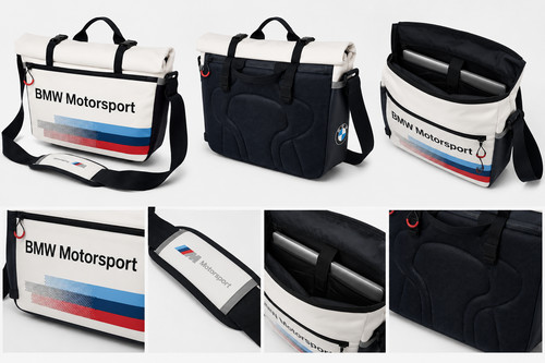 Bmw motorsport messenger bag - motorsport,