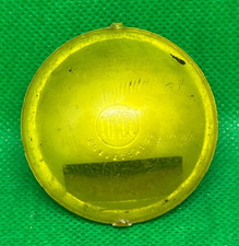 Plastica gialla faro Fanale "A Siluro " Lince bici epoca bicicletta ø 50mm