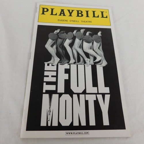 Full monty playbill agosto - playbill,
