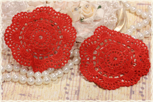 Coppia pizzo uncinetto - coppia,