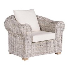 poltrona design rattan vimini etnico moderno poltroncina seduta sedia poltrone