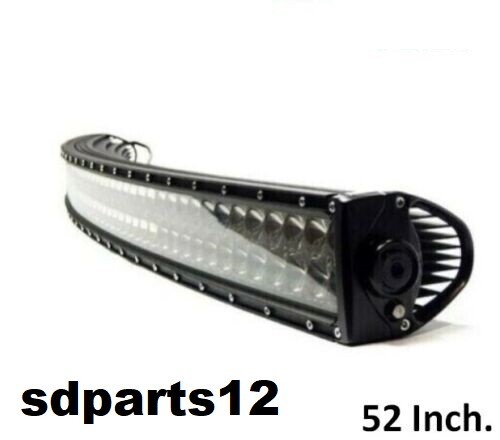 132cm 300w barra led - barra, curva