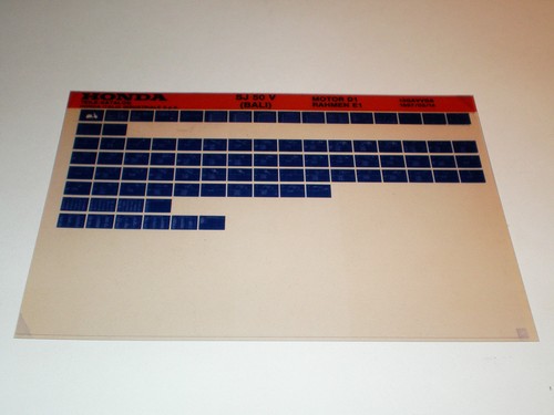 Microfiche catalogo ricambi - catalogo,