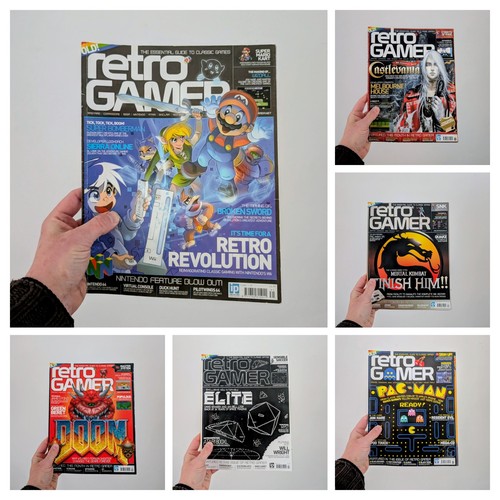 Retro gamer magazine back - gamer,