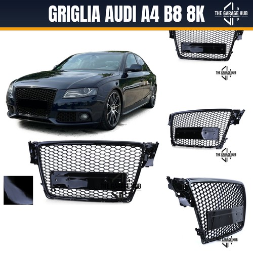 Griglia sportiva nera - sportiva, lucida