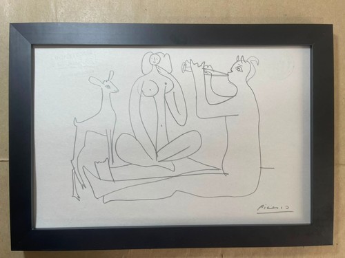 Pablo picasso dipinto - dipinto, olio