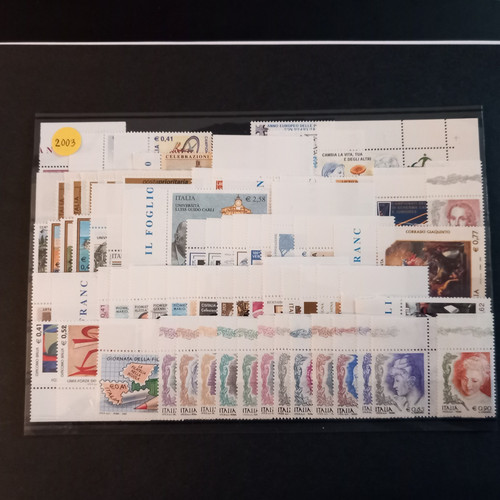 Italia repubblica 2003 annata - italia,