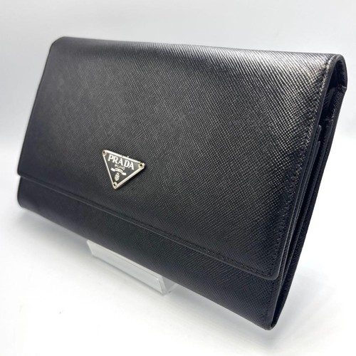 Prada portafoglio lungo pelle - prada,