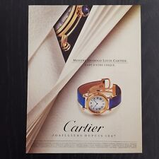 1992 Cartier Diabolo - Original AD Pubblicità Vintage