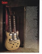 Chitarra Gibson EDS-1275 1958 doppio collo 12 1994 articolo e foto / grande arte