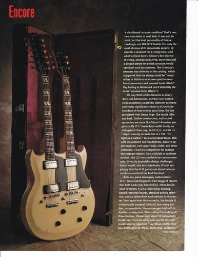 Chitarra gibson eds 1275 - chitarra, 1958