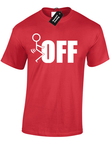 Shirt uomo off stickman - t-shirt,