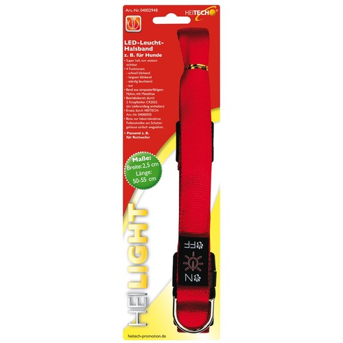 Heitech led luce collare - heitech,
