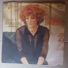 Vinile 45 giri Iva ZANICCHI - Con la voglia di te 1978 Vg+/Vg+