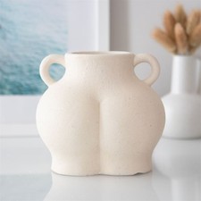 Vaso per piante panna maculato bum dolomite arredo casa