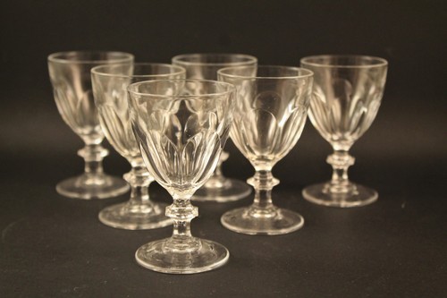 Verres eau cristal - verres,