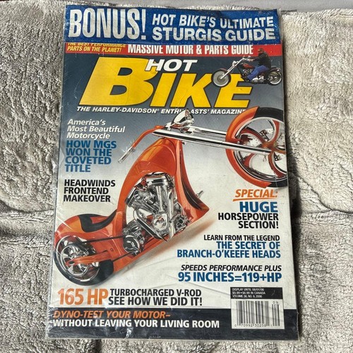 Hot bike sep 2006 - bike, harley