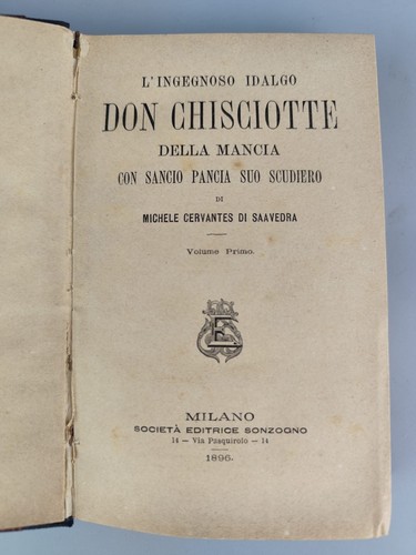 Libro don chisciotte della - libro-,