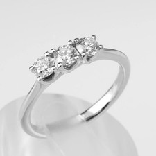 Anello ring trilogy diamante