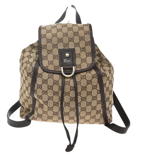 Borsa zaino gucci logo modello - zaino,