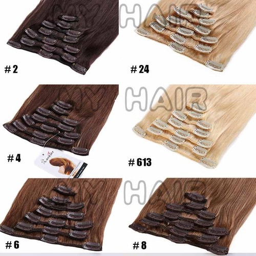 Full head clip in remy - clip,