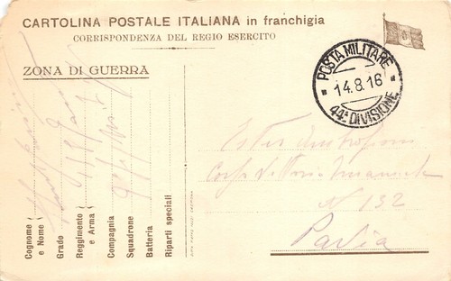 0546 ww1 franchigia privata - ww1,