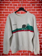 Benetton Alfa Romeo Racing Team Felpa Vintage Anni 80 1985 F1 Formula 1