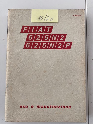 Libretto autocarro fiat - autocarro, 625
