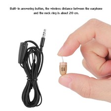  Micro Auricolare Wireless In-ear Spia Auricolare Colloop Auricolare per Cellulare