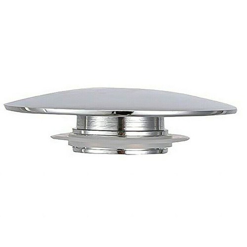 Tappo rifiuti lavabo argento