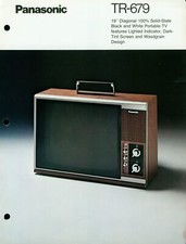 c1970 Panasonic TR-679 B&W