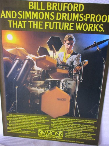 Bill bruford simmons batteria - bill,