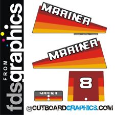 Mariner 8 CV decalcomanie