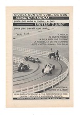 PUBBLICITÀ ADVERTISING WERBUNG ITALIAN CLIPPING 1965 NATIONAL TOYS CIRCUITO