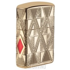 ZIPPO ACCENDINO LUXURY DIAMOND DESIGN 29671 ARMOR MULTICUT ZIPPO ORIGINAL USA