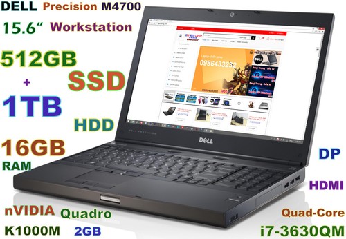 Workstation dell m4700 quad - workstation, i7-quad