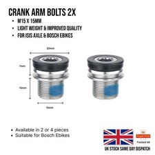 Bulloni braccio pedivella M15