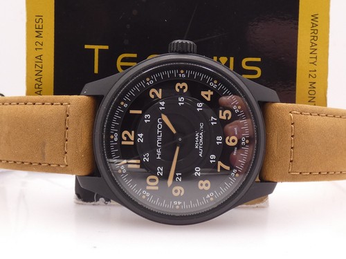 Hamilton khaki field titanium - field,