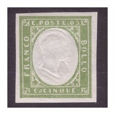 SARDEGNA  1861   -    CENTESIMI  5   -   NUOVO ** MNH